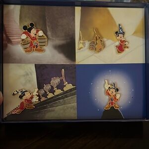 Disney- Sorcerer's Apprentice Boxed Set (5 Pins)